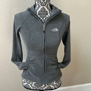 The North Face zip-up sweater polartec size xs